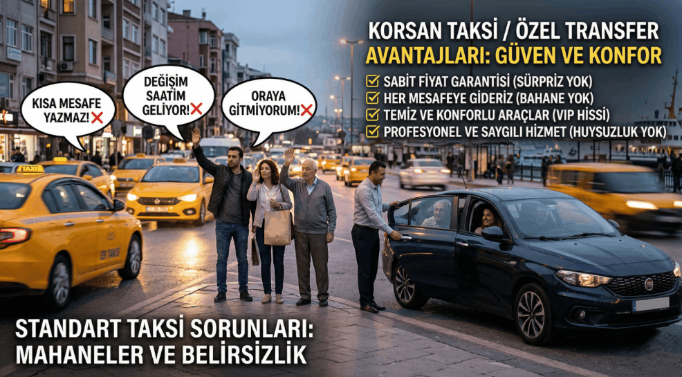 Şehir İçi Ulaşımda Korsan Taksi Neden Tercih Ediliyor?