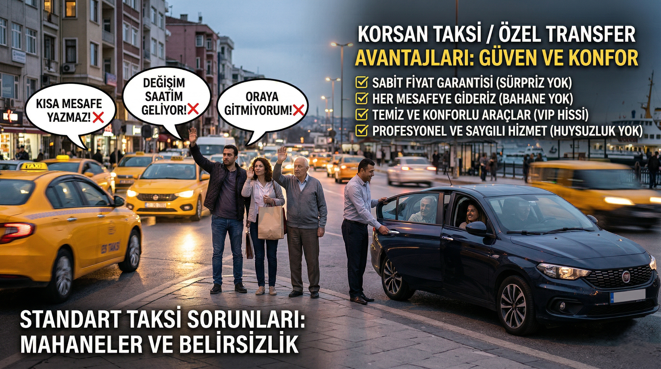 Şehir İçi Ulaşımda Korsan Taksi Neden Tercih Ediliyor?